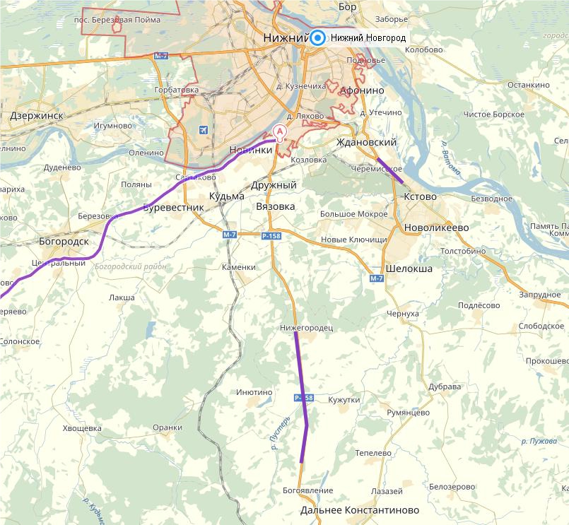 Правительство Нижегородской области намерено расширить ряд ключевых магистралей ведущих в Нижний Новгород - фото 1